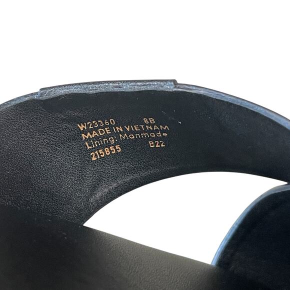 Cole Haan Women's Grandpro Rally Criss Cross Slide Sandals Size 8B in Black - Picture 5 of 9